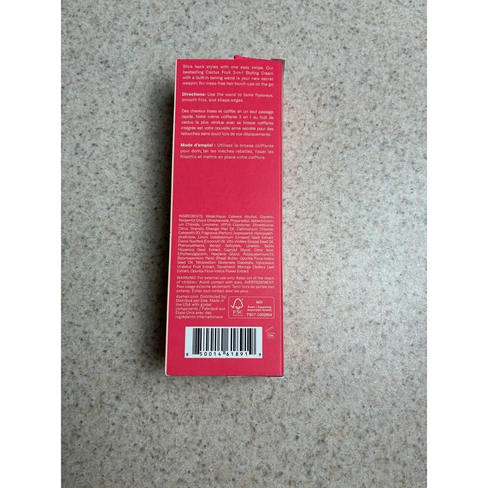 dae Cactus‎ Fruit 3-in-1 styling cream +taming wand